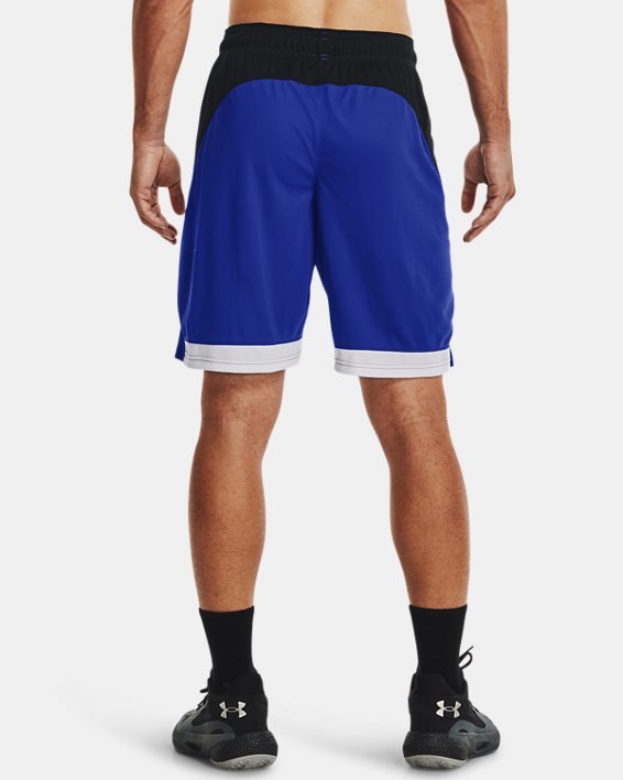 Men's UA Baseline 10" Shorts, Blue, pdpMainDesktop image number 1